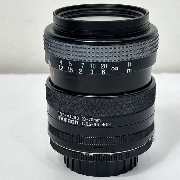Tamron TELE-MACRO Camera Lens 28-70mm 1:3.5-4.5 Toshiba 52mm Made In Japan READ